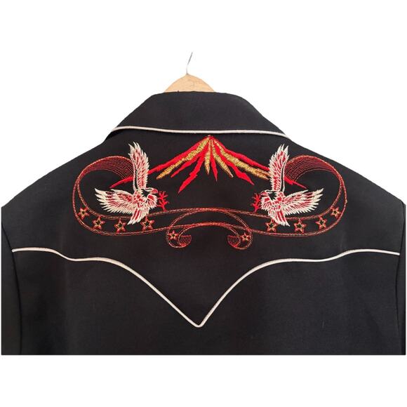 H Bar C Ranchwear Vintage Rockabilly Size 14.5 - Picture 5 of 10